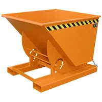 Bauer Südlohn Kippbehälter AK 75, lackiert, Gelborange