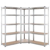 Monzana 3er Set Schwerlastregal Eckregal 3er-Set verzinkt je 875kg