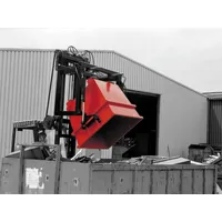 Bauer Südlohn Universalcontainer UC 1000, lackiert, Feuerrot