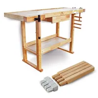 BAMATO Hobelbank WORK-1520 aus Massivholz