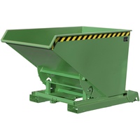Bauer Südlohn Kippbehälter 4A 1200, lackiert, Resedagrün