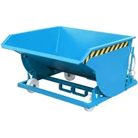 Bauer Südlohn Spänebehälter SKM 75, lackiert, Lichtblau