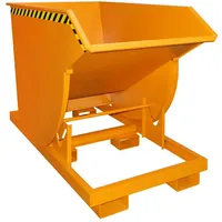 Bauer Südlohn Kippbehälter BKM 100, lackiert, Gelborange