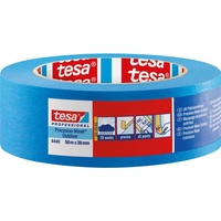 Tesa Präzisionskrepp Außen UV PLUS glatt blau L.50m B.38mm