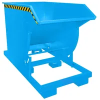 Bauer Südlohn Kippbehälter BKM 100, lackiert, Lichtblau