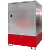 Bauer Südlohn Gefahrstoff-Schrank GS-3, lackiert, Feuerrot