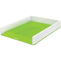 Leitz Briefablage WOW Duo Colour perlweiß/grün