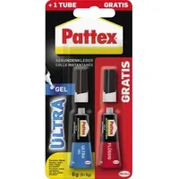 Pattex Sekundenkleber Ultra Gel 9H PSGLB Flüssig GRATIS