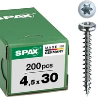 SPAX Universalschraube 4,5 x 30 mm Halbrundkopf T-STAR plus