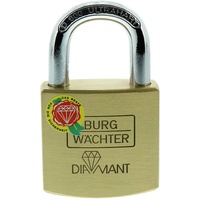Burg Wächter Vorhängeschloss Diamant 600 40 SB, inkl. 2