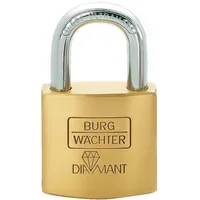 Burg Wächter 17601 Vorhängeschloss 40.00 mm verschieden schließend Messing