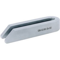 AMF Gabelspanneisen DIN 6315B abgeschrägt Nut 14 mm Länge
