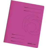 Herlitz Schnellhefter Karton gefaltet pink