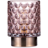 Pauleen Bright Glamour mobile Tischleuchte Glas Tischlampe Timerfunktion 6H