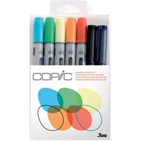 Copic Copic, Marker, Doodle Kit Rainbow (Mehrfarbig, 1)