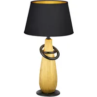 ETC Shop Tischlampe Schwarz