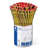 Staedtler Noris 120 Bleistift HB schwarz/gelb, 72er-Pack (120-2 KP72)