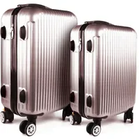 Hti-Living High Level Koffer-Set 2-tlg. rosa