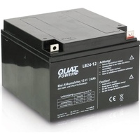 QuatPower QuatPower, Blei-Akkumulator LB24-12, 12 V-/24 Ah)