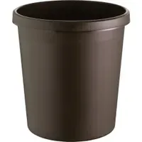 Helit Papierkorb 18 l Braun