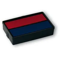 Colop Ersatzstempelkissen E/10/2 blau/rot 2,9 x 1,8 cm