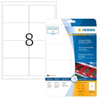 Herma Folienetiketten 4575 weiß 99,1 x 67,7 mm