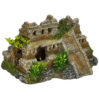 Nobby Aqua Ornaments MAYA RUINE mit Pflanzen 21,7 x