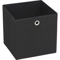VidaXL Aufbewahrungsboxen 4 Stk. Vliesstoff 32x32x32 cm Schwarz