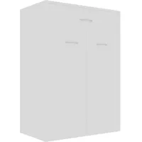 VidaXL Schuhschrank Weiß 60×35×84 cm Spanplatte