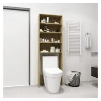 VidaXL Waschmaschinenschrank Sonoma-Eiche 64x24x190 cm