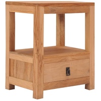 VidaXL Nachttisch 40x30x50 cm Massivholz Teak