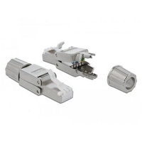DeLock 86477 RJ45 Stecker Cat.6A STP