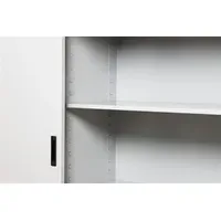 Gürkan Aktenschrank 160 x 45 x 109 cm grau