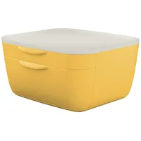 Leitz Schubladenbox Cosy A4 PS 2Schübe gelb