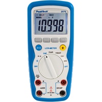 Peaktech 2175 LCR-Meter digital, 11000 Counts, beleuchtetes LCD-Display, Staub-