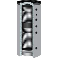 TWL Technologie 300 Liter TWL Pufferspeicher PR2-300 2 Wärmetauscher