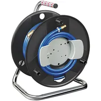 Brennenstuhl Druckluftschlauchtrommel Standard 20m Schlauch-Ø 6/12mm Armatur DIN