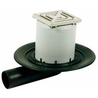 Upmann Balkon- und Terrassenablauf mit 100 mm Aufsatz, DN