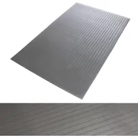 Etm Bodenschutzmatte, Softer-Work-Mat Gerippt Grau 60x250 cm