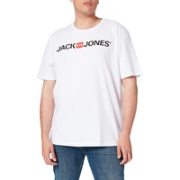 JACK & JONES Herren Rundhals T-Shirt JJECORP Logo Slim
