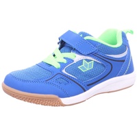 LICO Unisex Kinder Racine Vs Hallenturnschuhe, Blau Lemon, 29