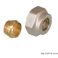 Danfoss Klemmverbinder G 3/4 IG auf 18mm