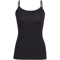 Icebreaker Siren Cami Merino ärmelloses T-shirt - Black /