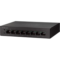 Cisco SF110D-08HP Unmanaged Switch mit 8 10/100-PoE-Ports mit 32