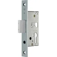 SSF RR-Riegel-Einsteckschloss PZ 24/45mm DIN L/R VA ktg.Stulpl.160mm