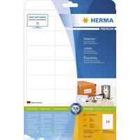 Herma Etiketten 5053 weiß 66,0 x 33,8 mm