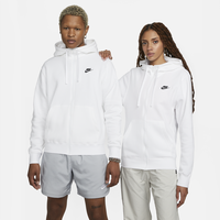 Nike Sportswear Club Fleece Kapuzenjacke 100 white/white/black L