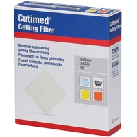 BSN Medical Cutimed Gelling Fiber Kom.5x5 cm Hydrofaserverband