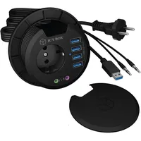 Icy Box IB-HUB1430 - USB 3.2 Gen 1 Tisch-Hub