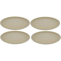 Koziol Speiseteller 4er- Set nature desert sand